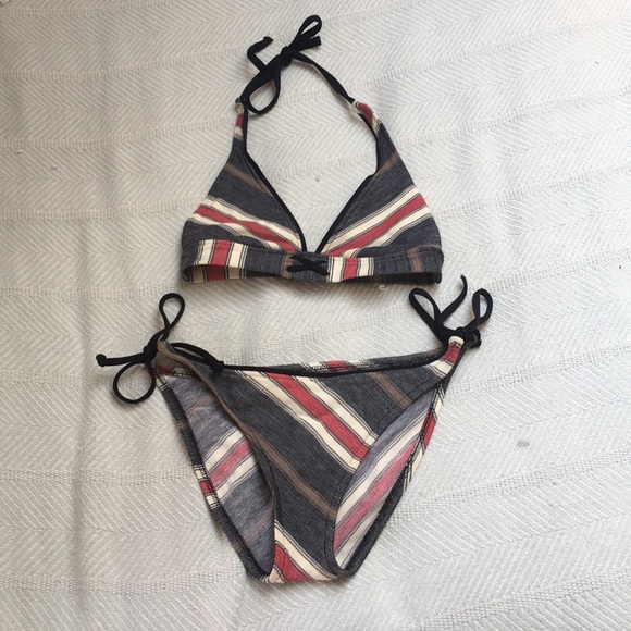 Lucky Brand Other - Lucky Brand Striped Bikini